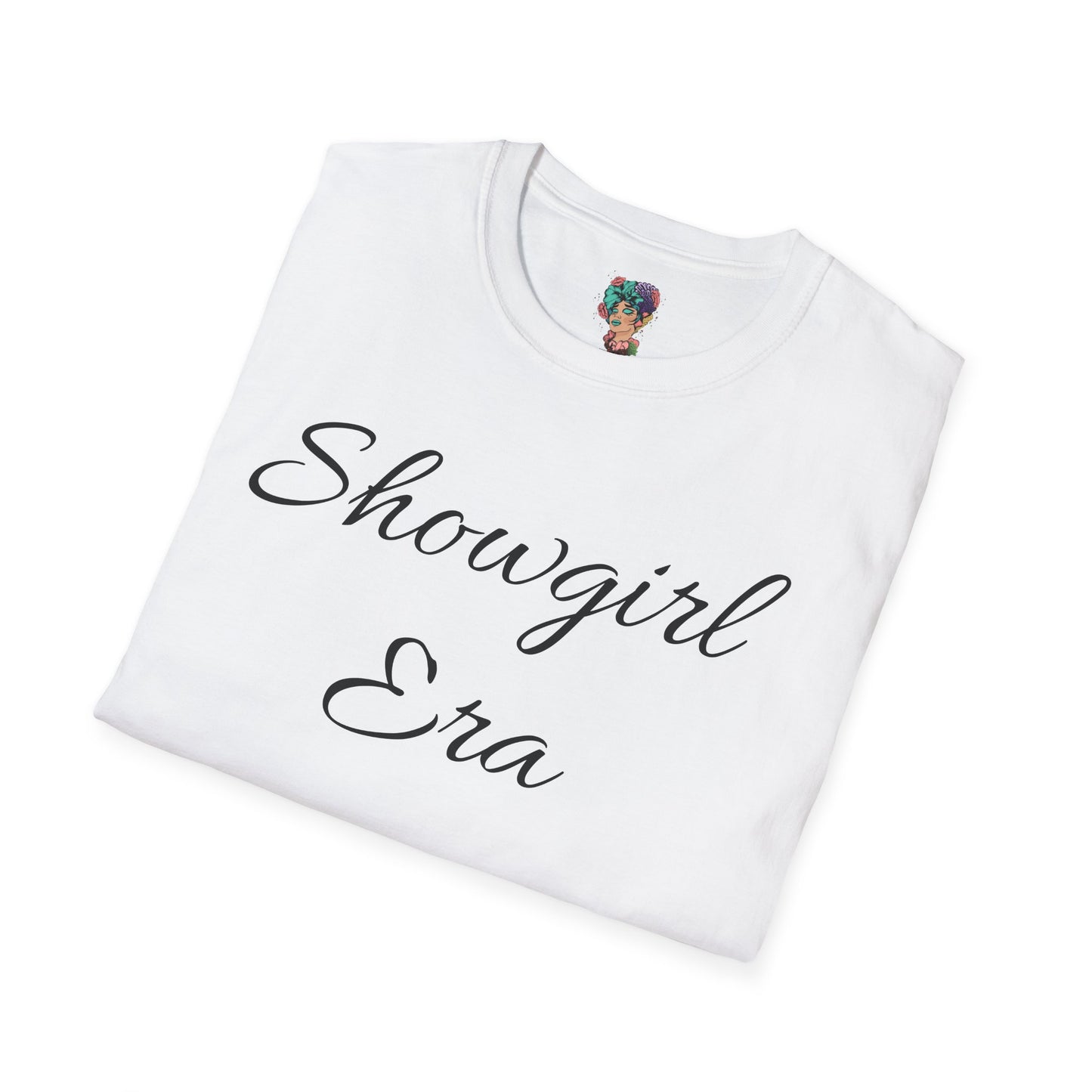Swiftys know what this is about! Showgirl Era Unisex Softstyle T-Shirt | Trendy Fashion Tee, Graphic Shirt, Casual Wear, Gift for Performers, Birthday, Show Theme