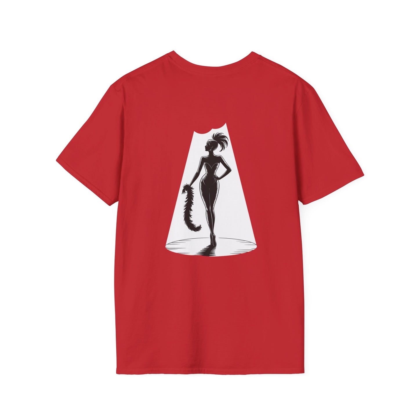 Swiftys know what this is about! Showgirl Era Unisex Softstyle T-Shirt | Trendy Fashion Tee, Graphic Shirt, Casual Wear, Gift for Performers, Birthday, Show Theme