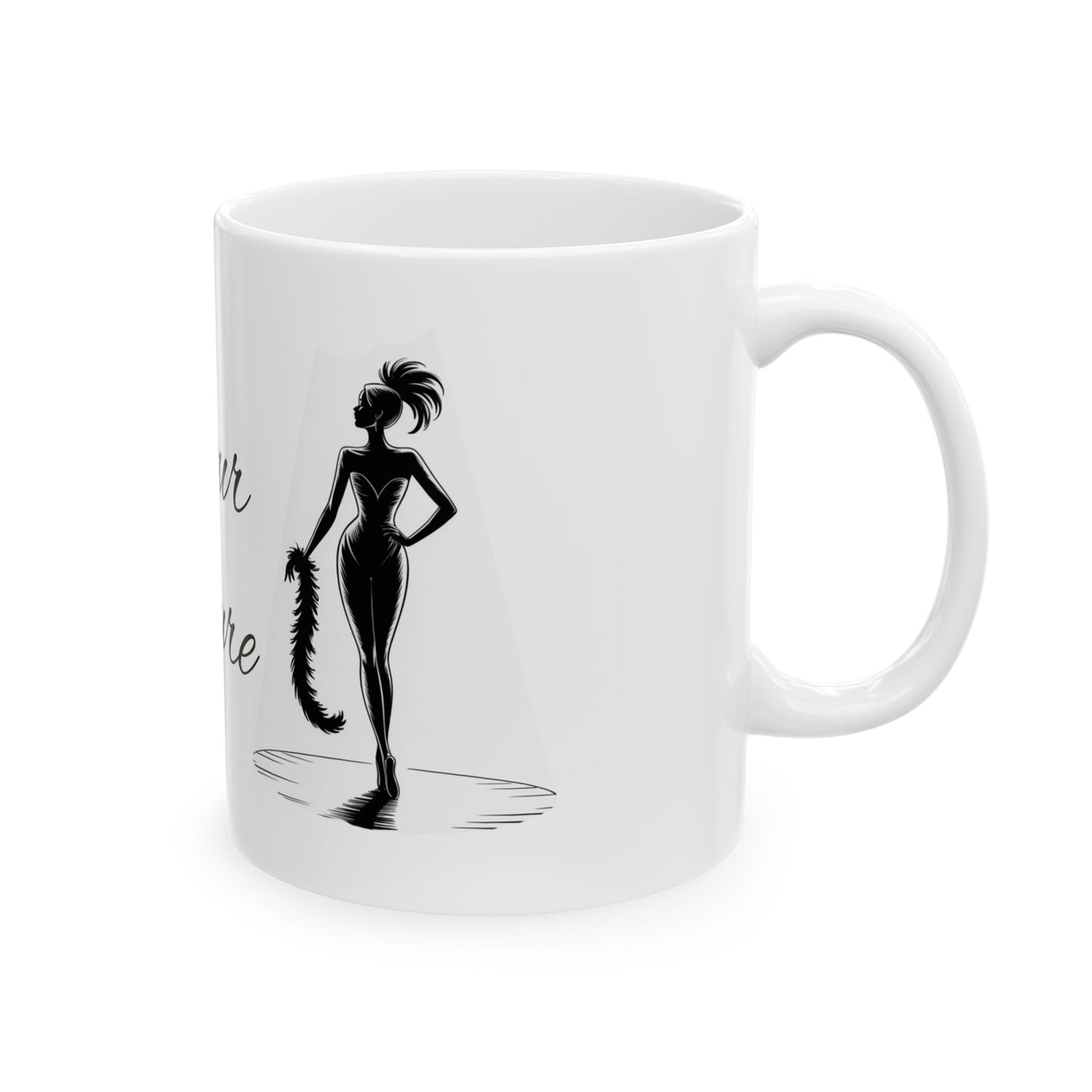 I will be your Father figure Mug Perfect Gift for Loved Ones, Coffee Lovers, Motivational Quote Decor, 11oz, 15oz